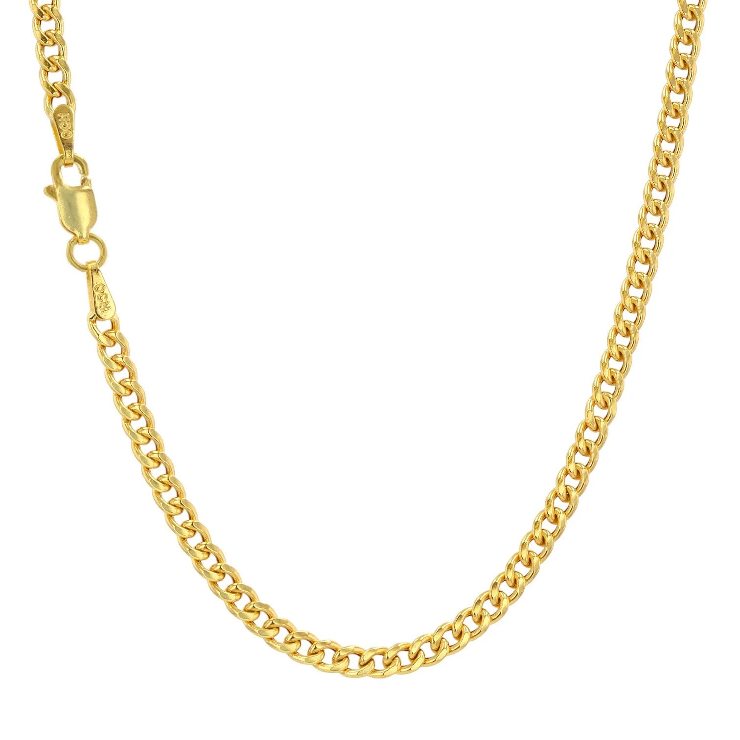 14K Yellow Gold Miami Cuban Link Chain 3mm x 24'' -226772