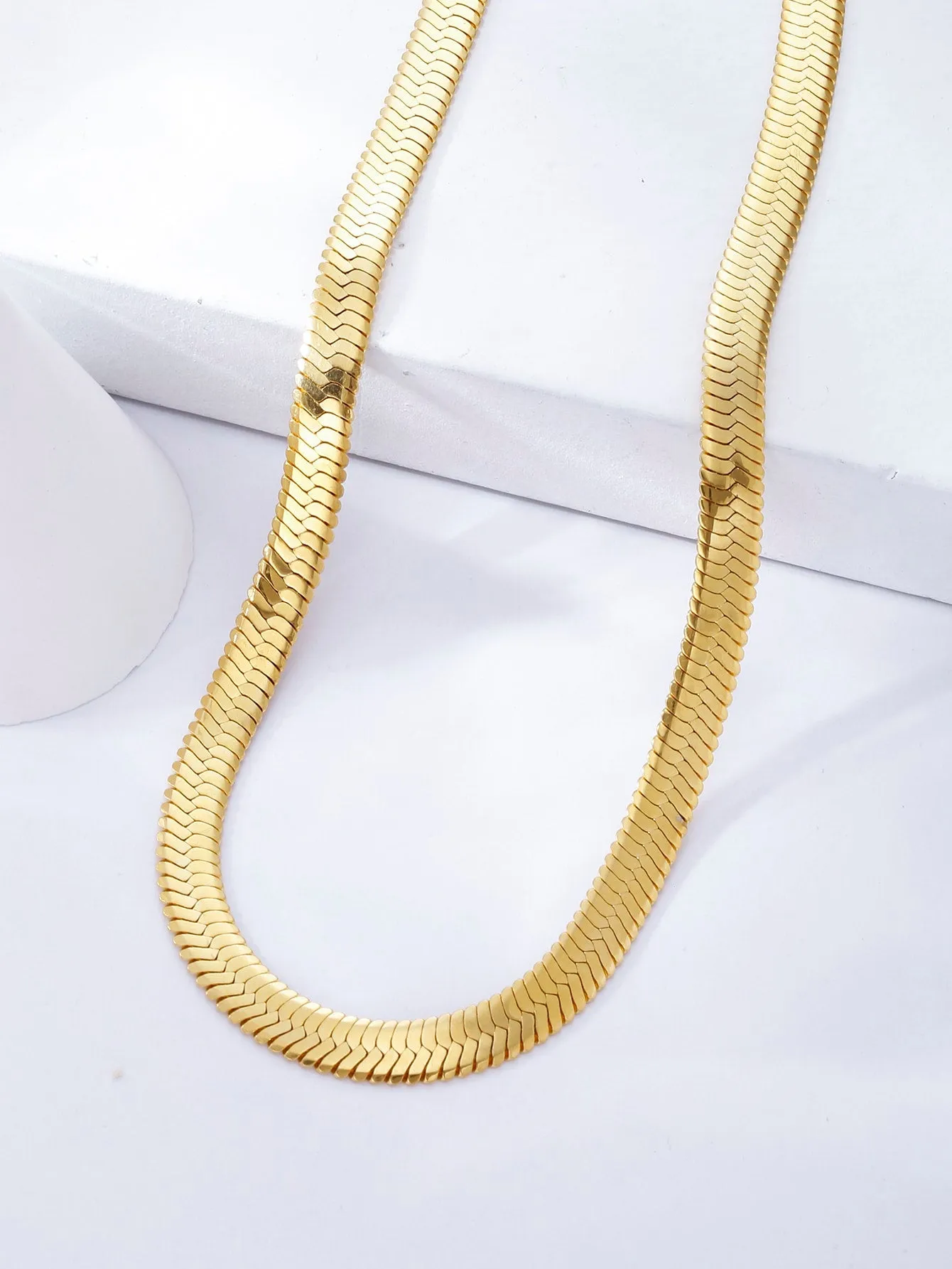 18K Gold Plated Minimalist Necklace SD