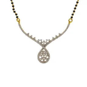 18K Yellow Gold Diamond Mangalsutra Necklace W/ 0.63ct VS-SI Diamonds