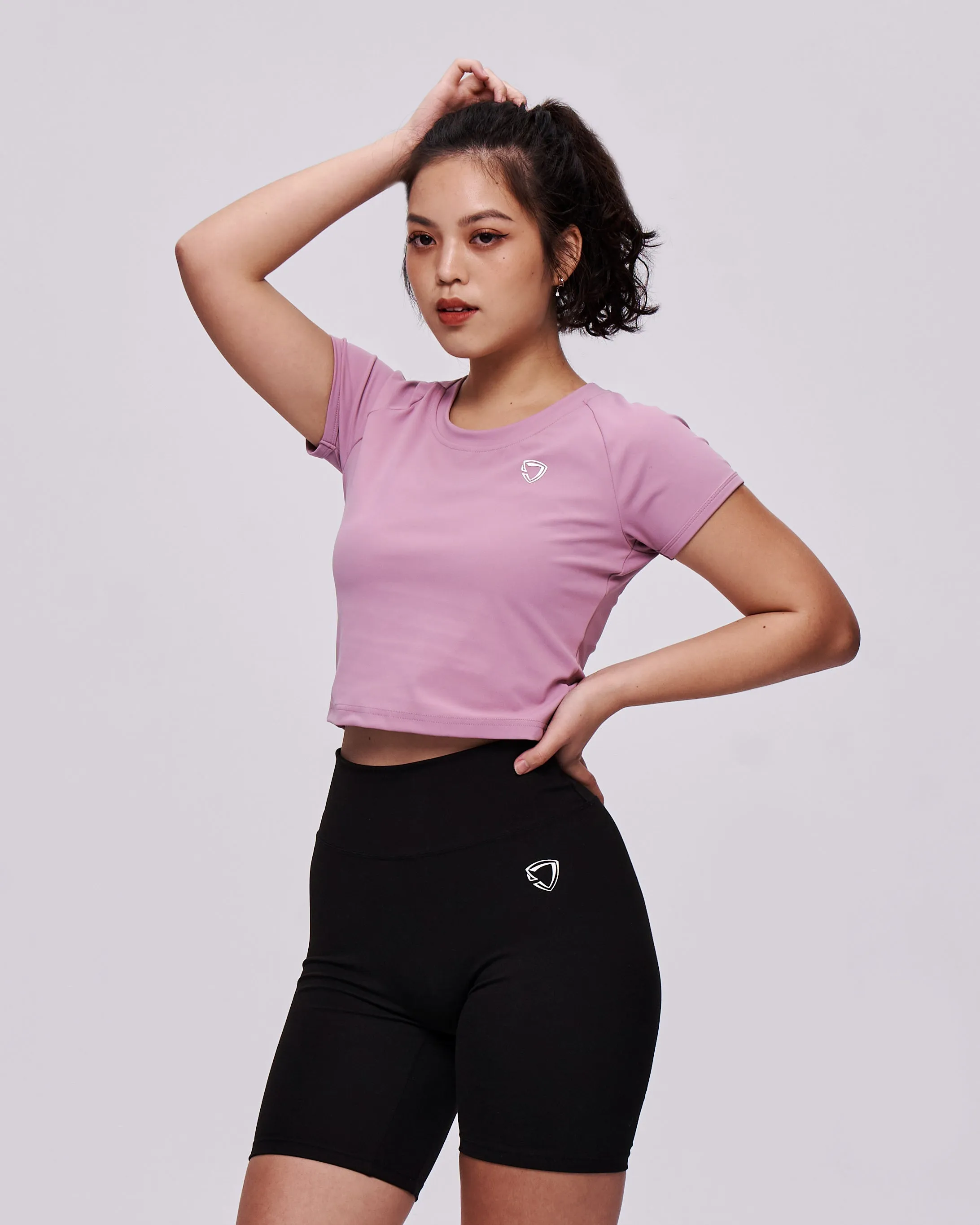 Adapt Scoop Neckline Crop Top