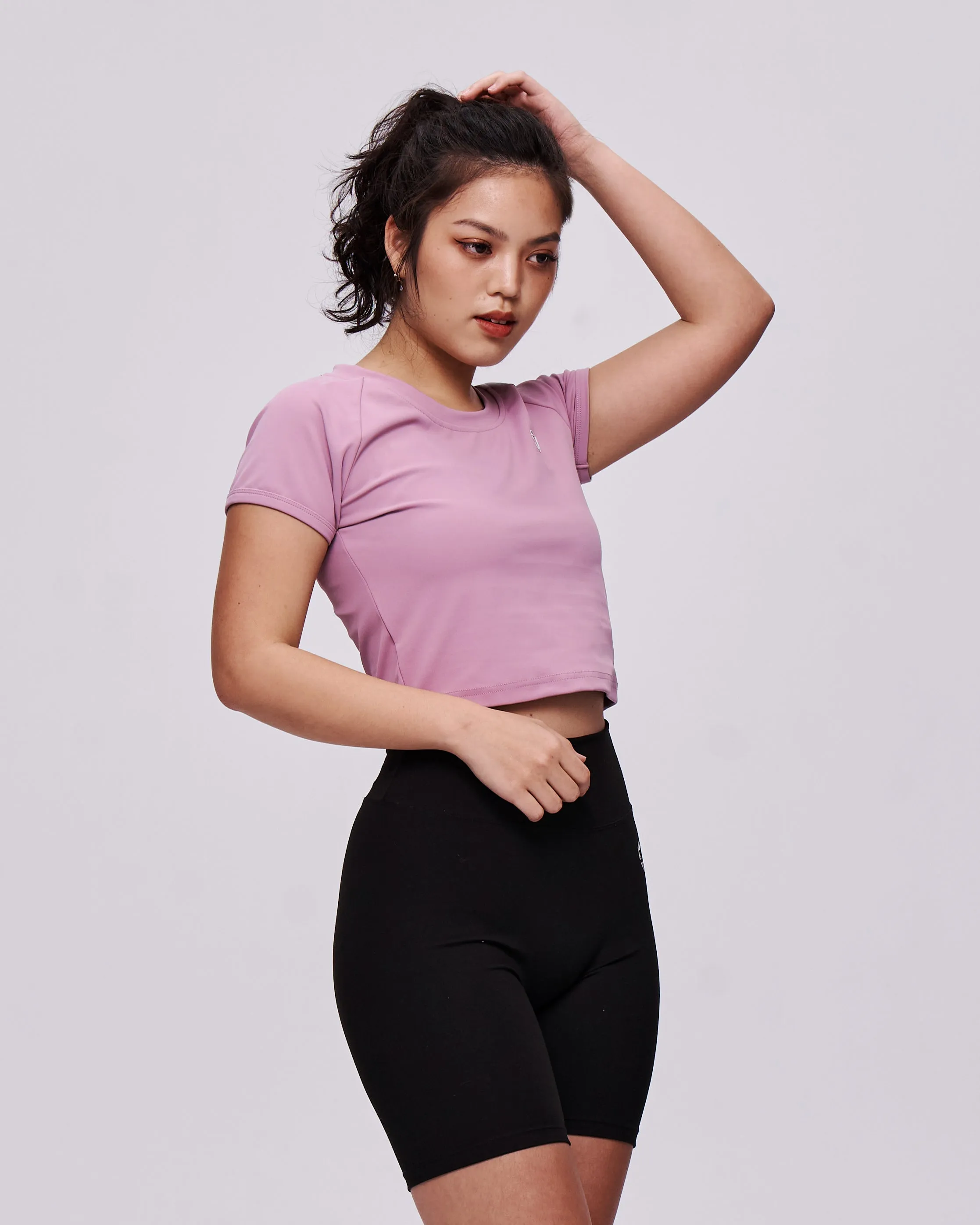 Adapt Scoop Neckline Crop Top