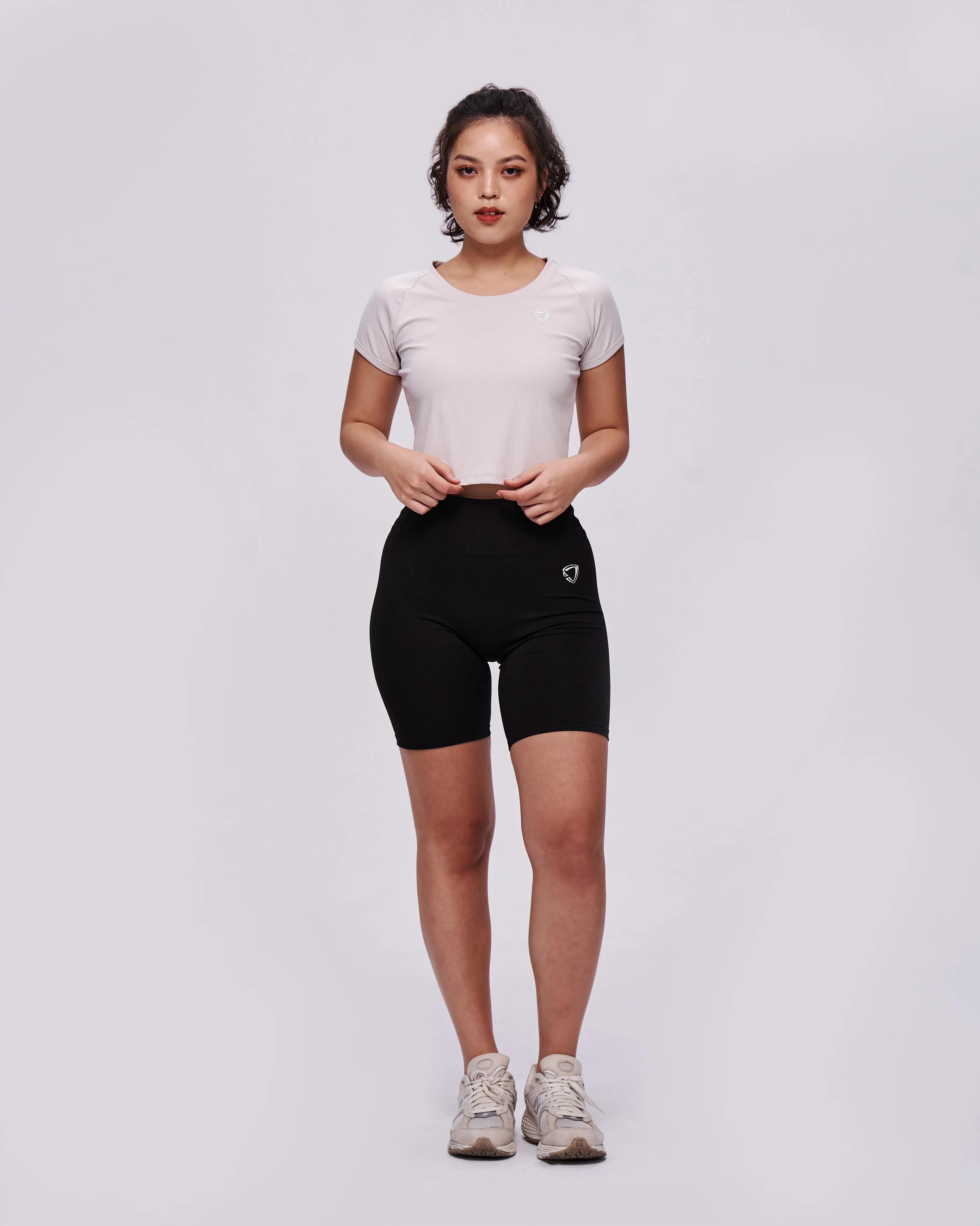 Adapt Scoop Neckline Crop Top