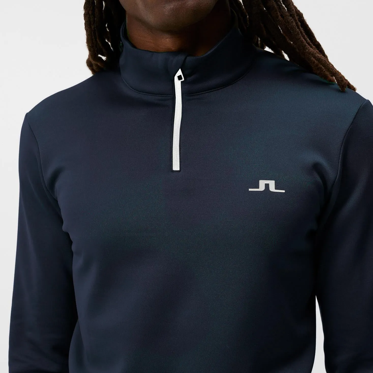 Aerial Quarter Zip Mid Layer JL Navy - AW23