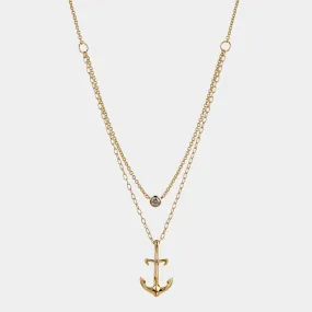 AJOA VACAY ANCHOR LAYER NECKLACE