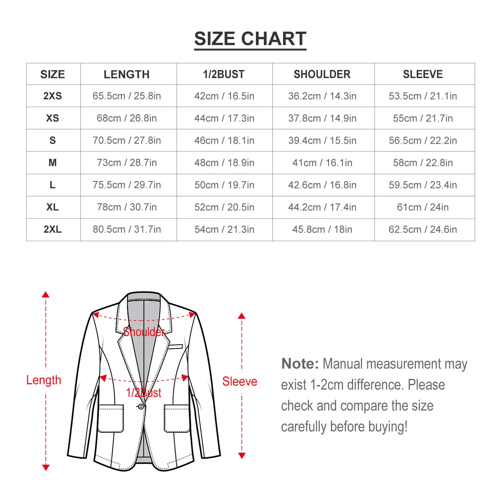 All Over Print Women's Blazer Women's casual suit