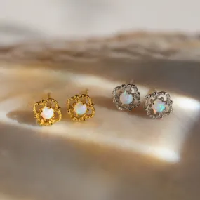 Alora Opal Studs