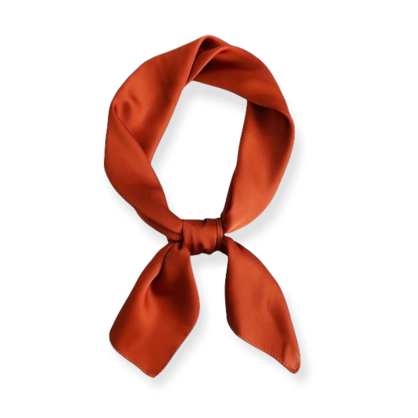 Années 40 Foulard Rétro Carré Façon Soie