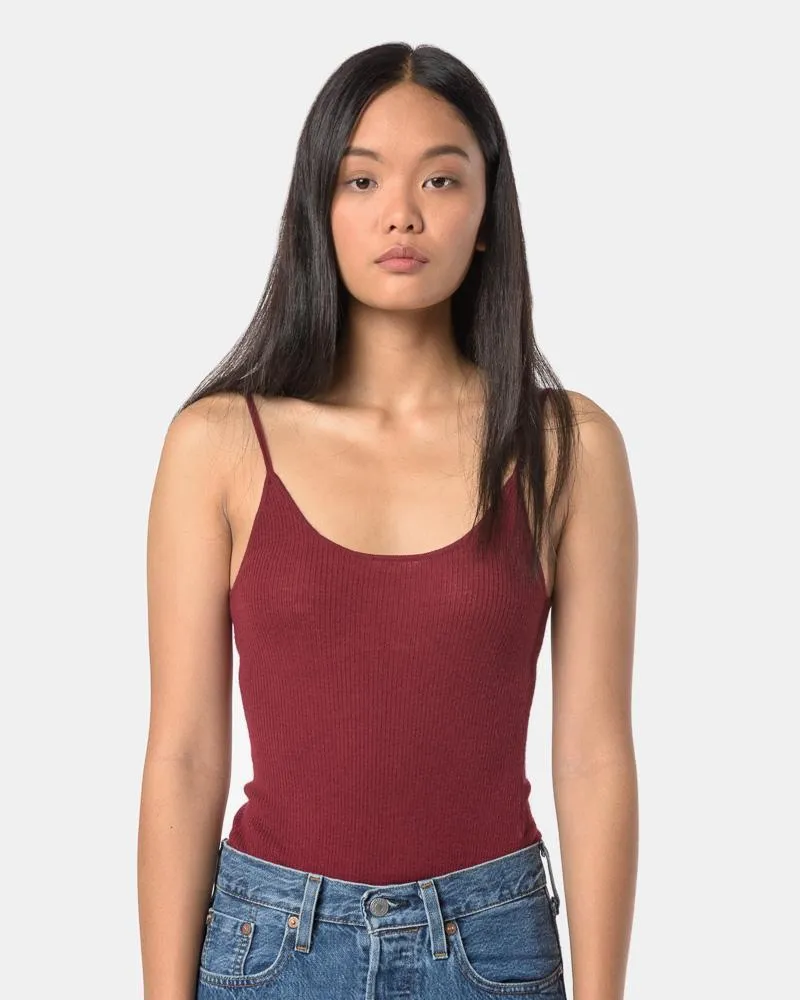 Autumn Bodysuit in Burgundy