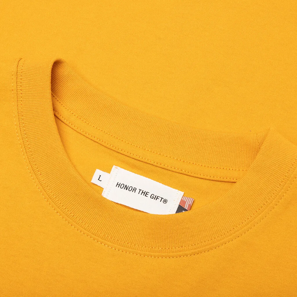 B-Summer Honor The Gift S/S Tee - Yellow