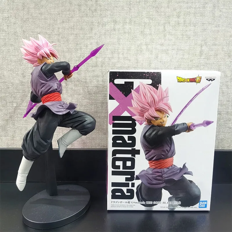 Bandai Dragon Ball Figure Gxmateria Black Goku Zamasu Anime Figure Genuine High Quality