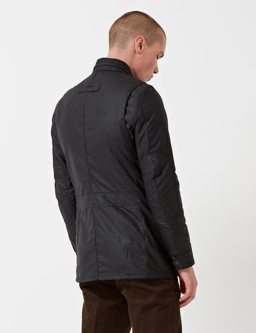 Barbour Corbridge Wax Jacket - Black