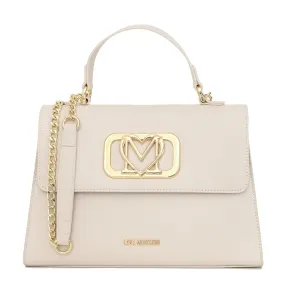 Borsa Donna a Mano con Tracolla LOVE MOSCHINO color Avorio JC4112