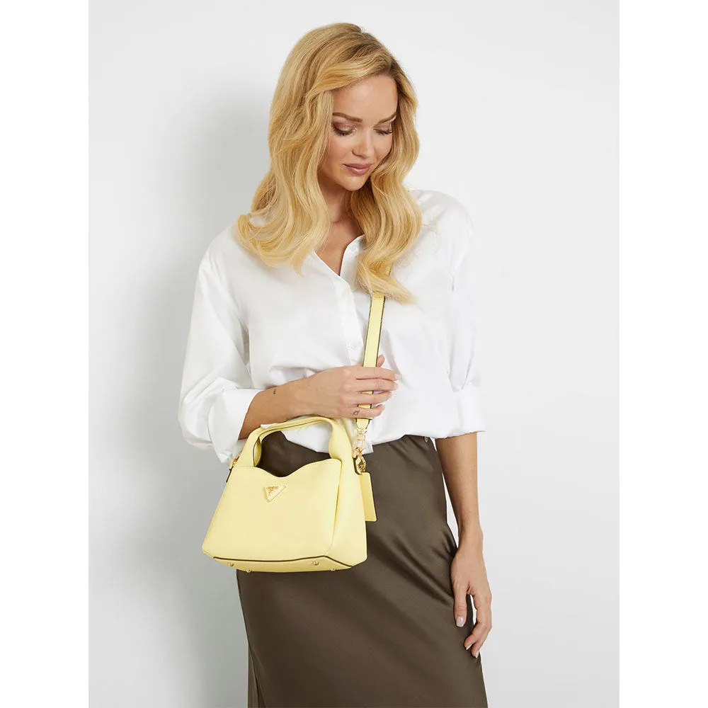 Borsa Donna a Mano GUESS Linea Iwona Colore Pale Yellow