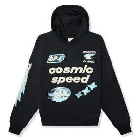 Broken Planet Cosmic Speed Hoodie Midnight Black