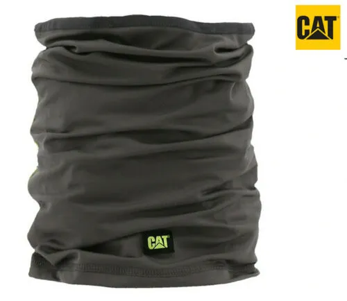 CAT Caterpillar Stretch Fabric Neck Warmer Snood Tube Motorbike Cycle Skiing