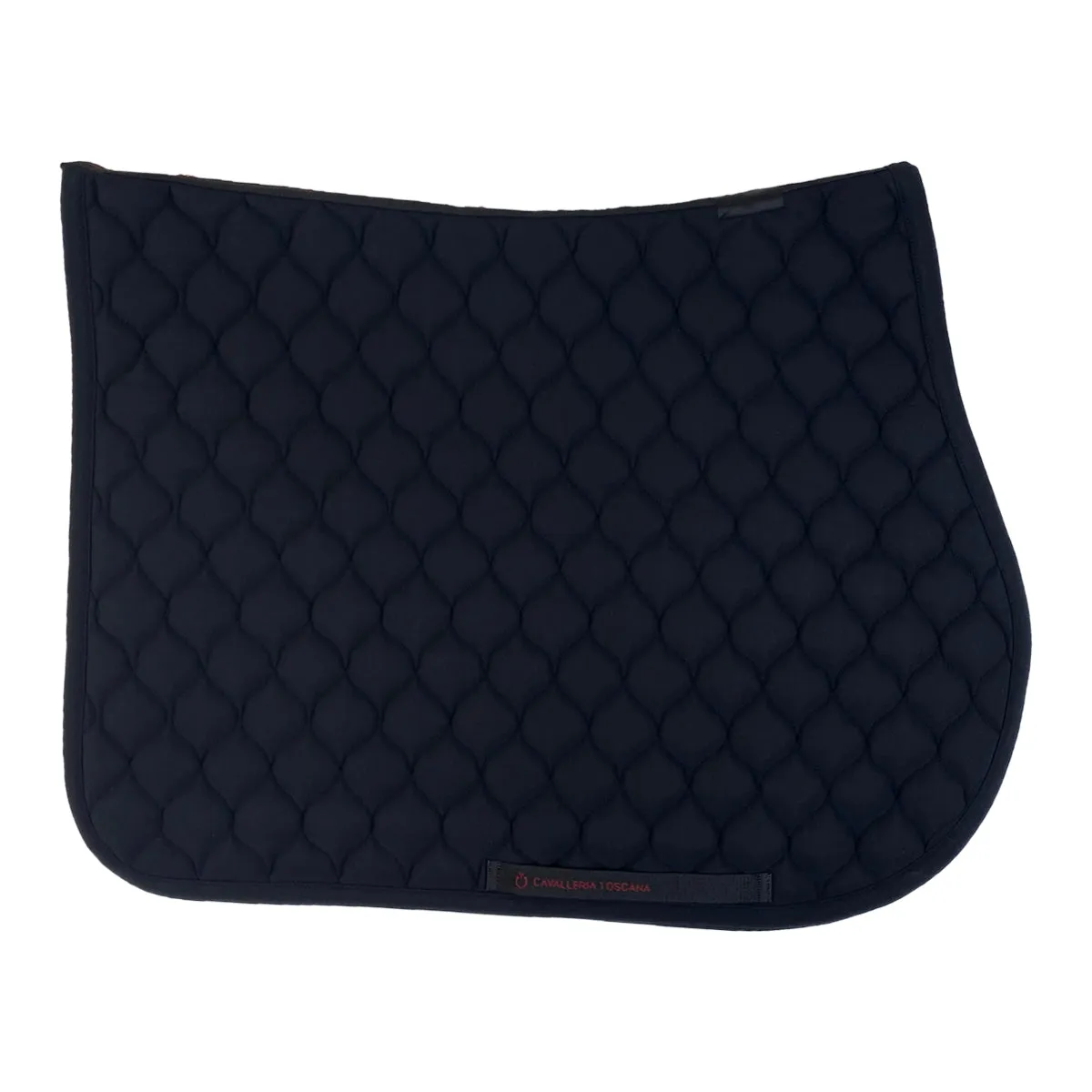 Cavalleria Toscana Circular-Quilted Jump Pad in Black - Full