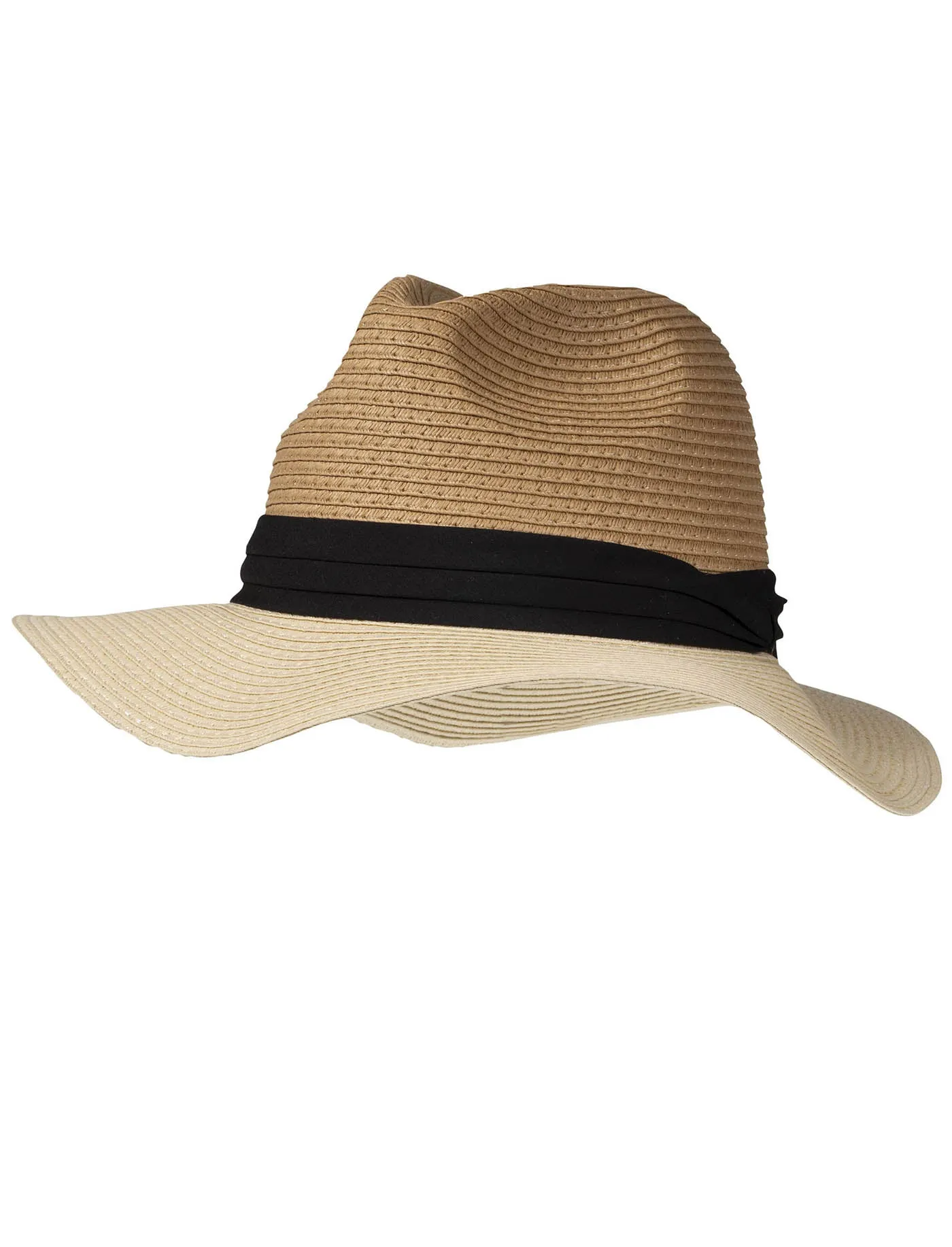 Chapeau fedora noué Noir