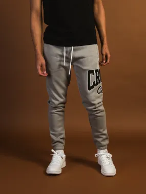 CROOKS & CASTLES C&C LOGO EMBROIDERED JOGGER