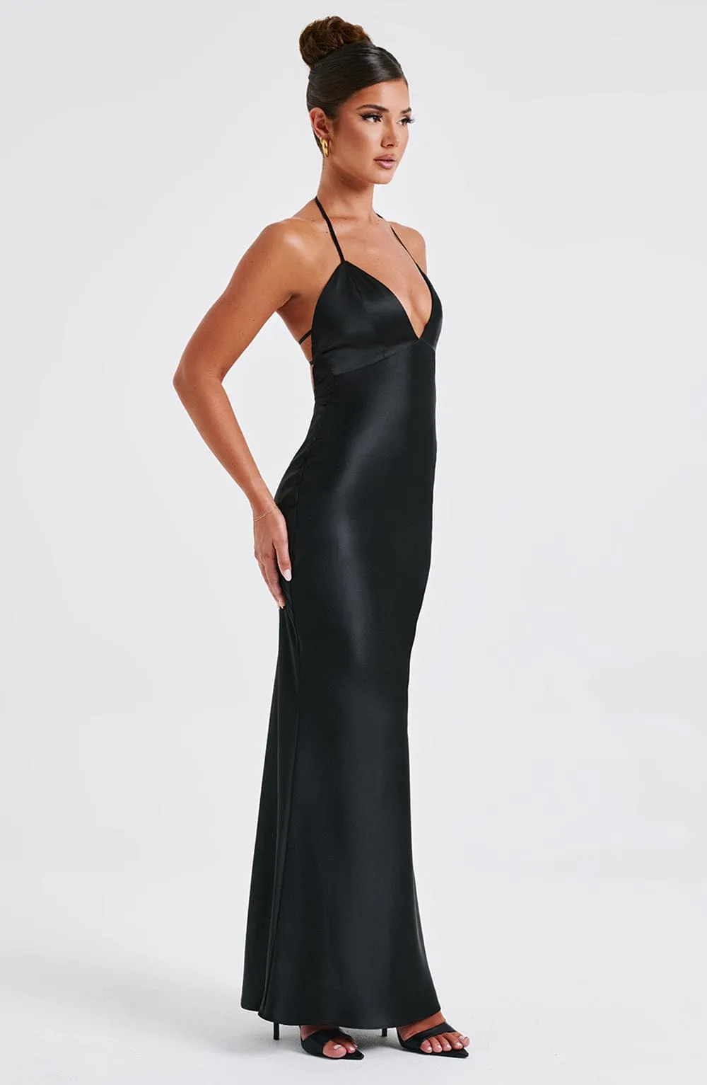 Delphine Maxi Dress - Black