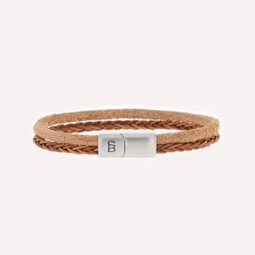 Denby Leather Bracelet Camel