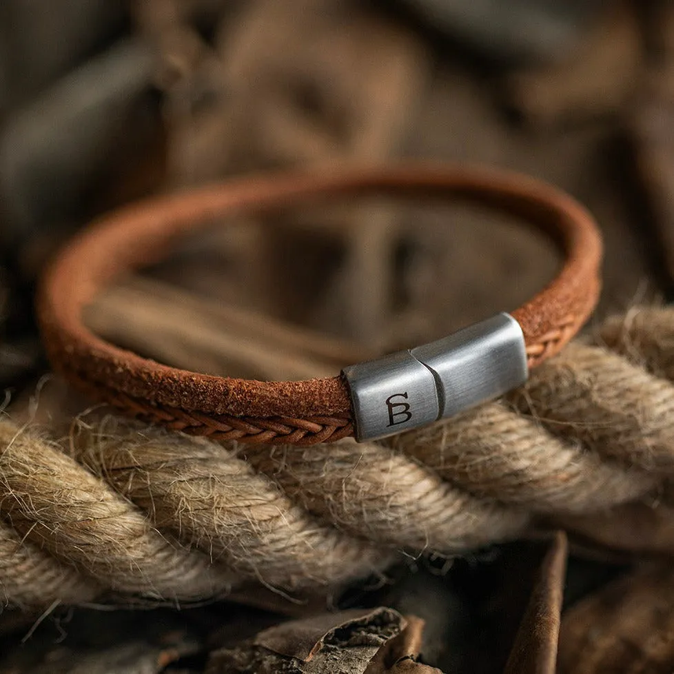 Denby Leather Bracelet Camel