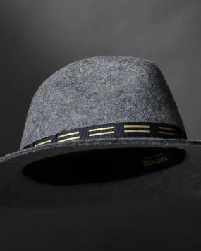 EdW Trimmed Felted Wool Fedora