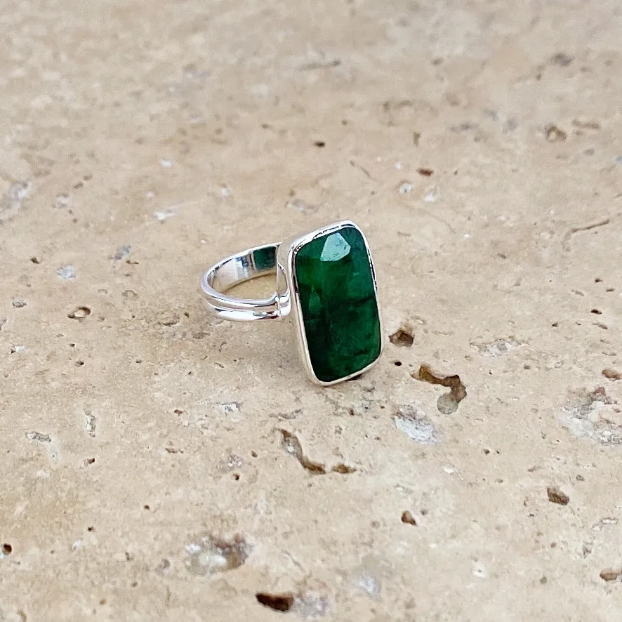 Emerald Quartz Ring - Solange