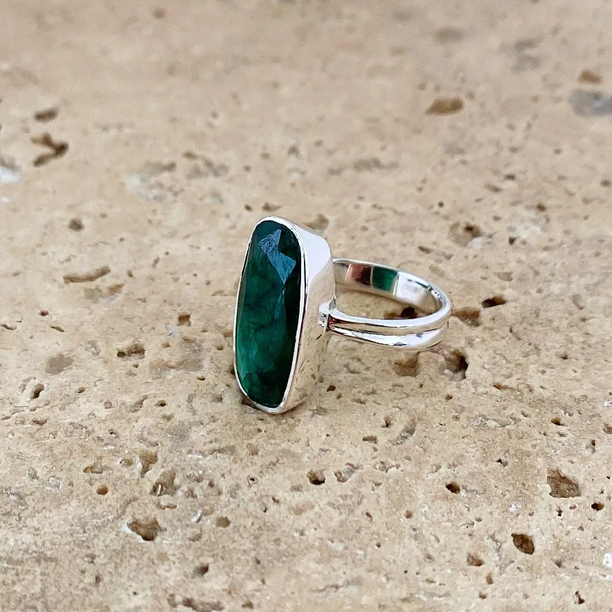 Emerald Quartz Ring - Solange