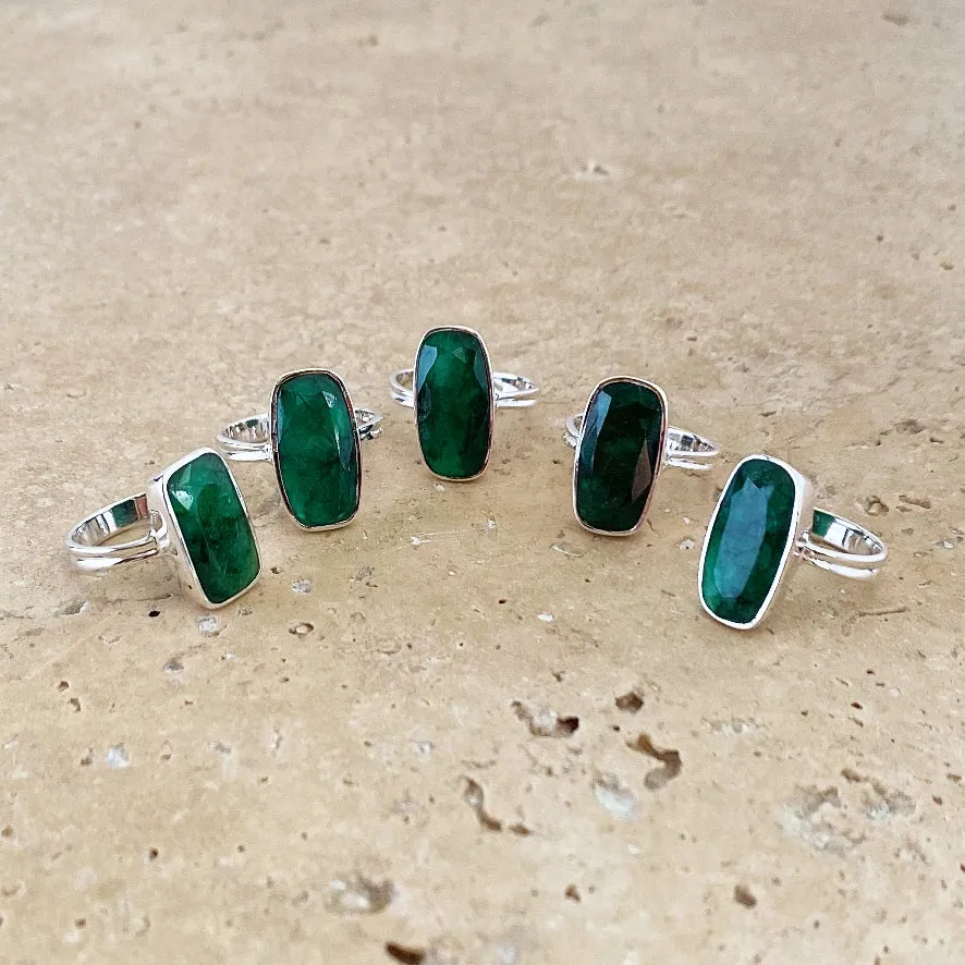 Emerald Quartz Ring - Solange