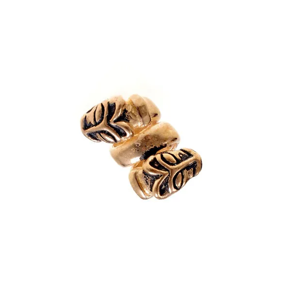 Fossi Wolf Bead - Bronze or Silver