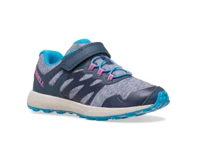 Girl's Merrell | Nova 2 Sneaker | Navy Heather Turquoise