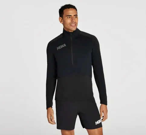 Hoka - Men's 1/2 Zip Midlayer Black 1115793