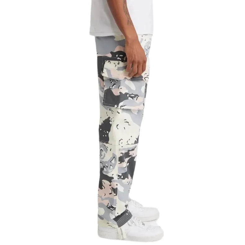 Ice Cream Dessert Camo Cargo Pants (Whisper White) 431-9102