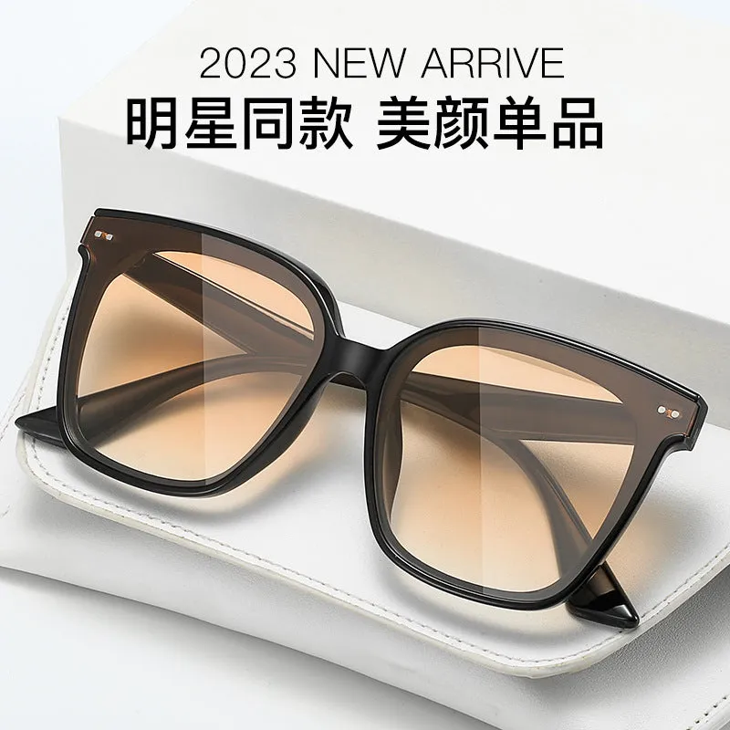 INSTOCK - New trendy anti-UV Internet celebrity sunglasses for