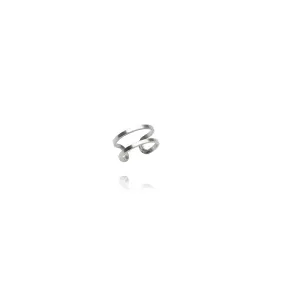 Jane Silver Earcuff