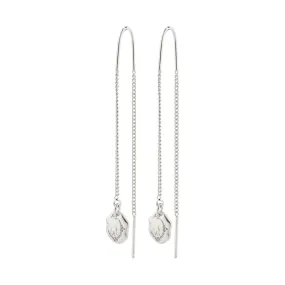 Jola Silver Plated Pull Through Earrings