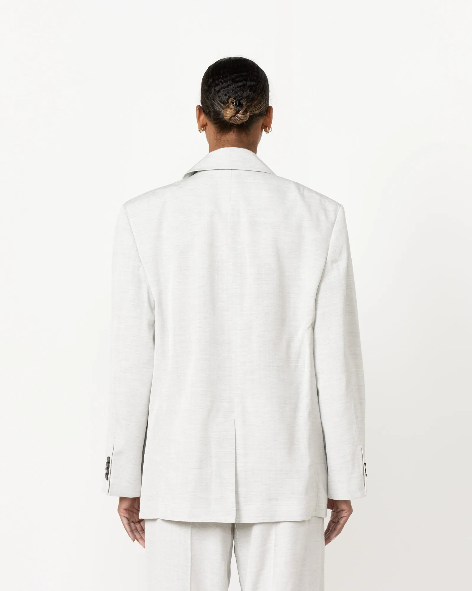 La Veste Titolo Blazer in Light Grey