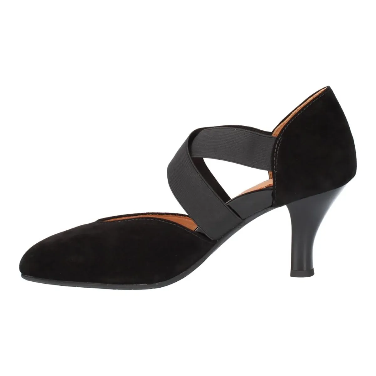 L’Amour Des Pieds Women's Bishar Black Suede