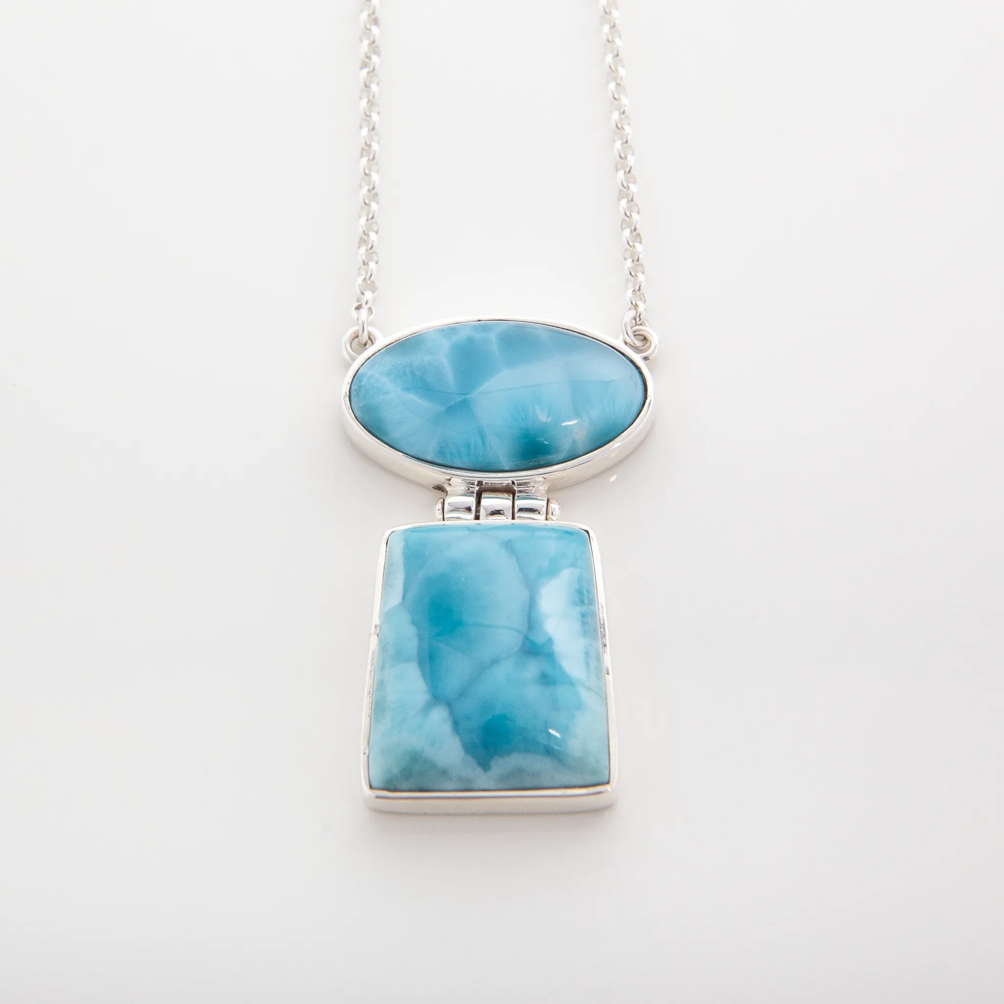 Larimar Necklace Clara