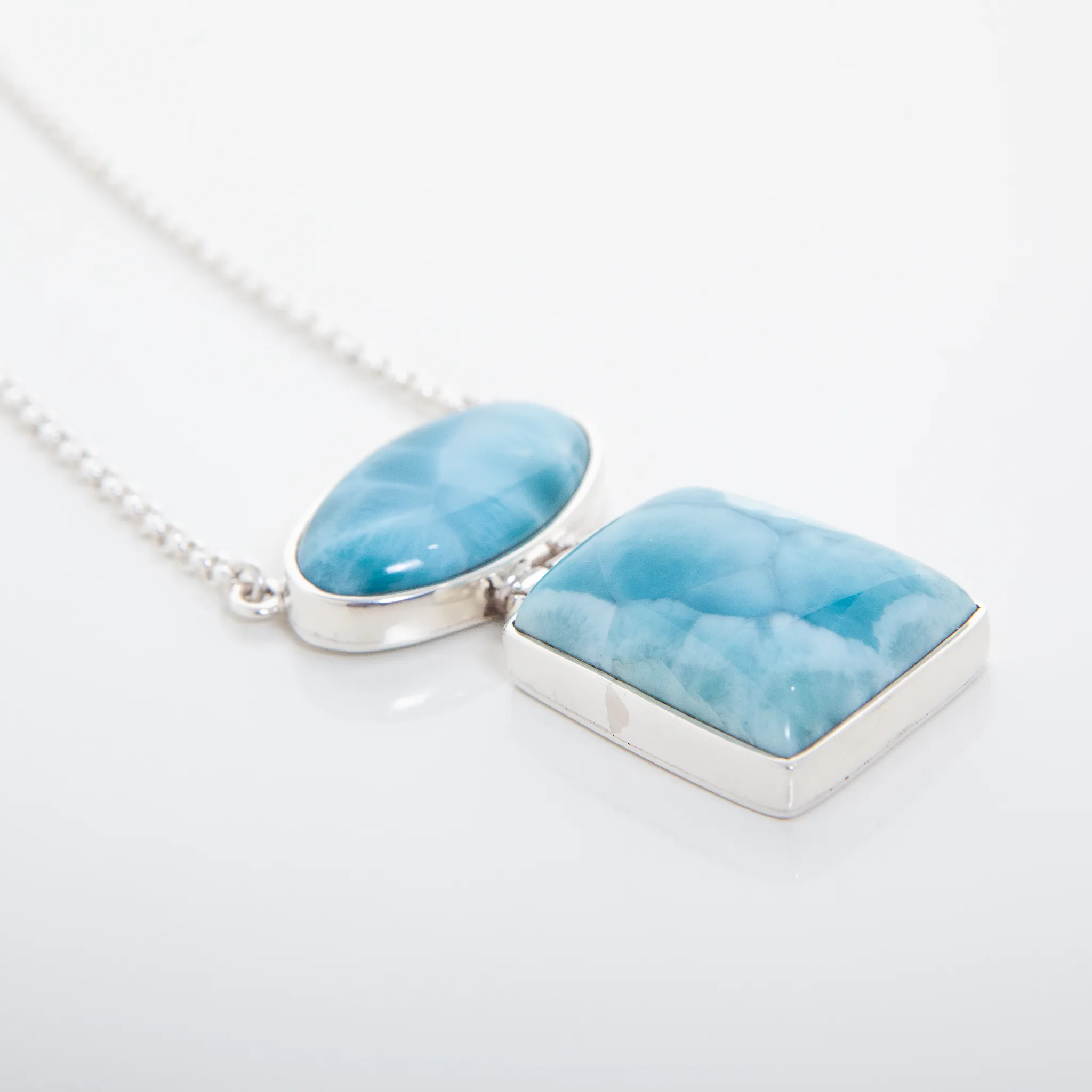 Larimar Necklace Clara