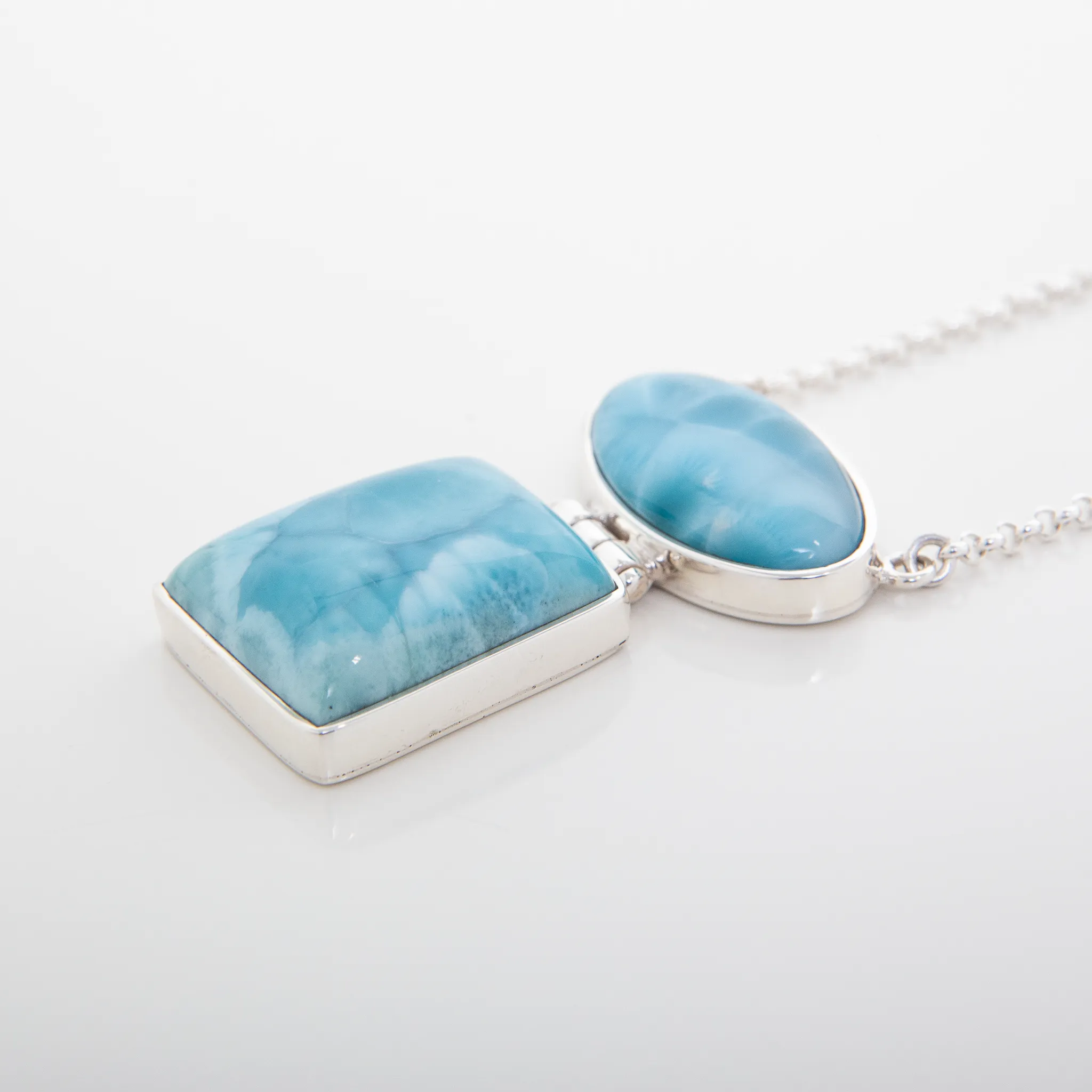 Larimar Necklace Clara