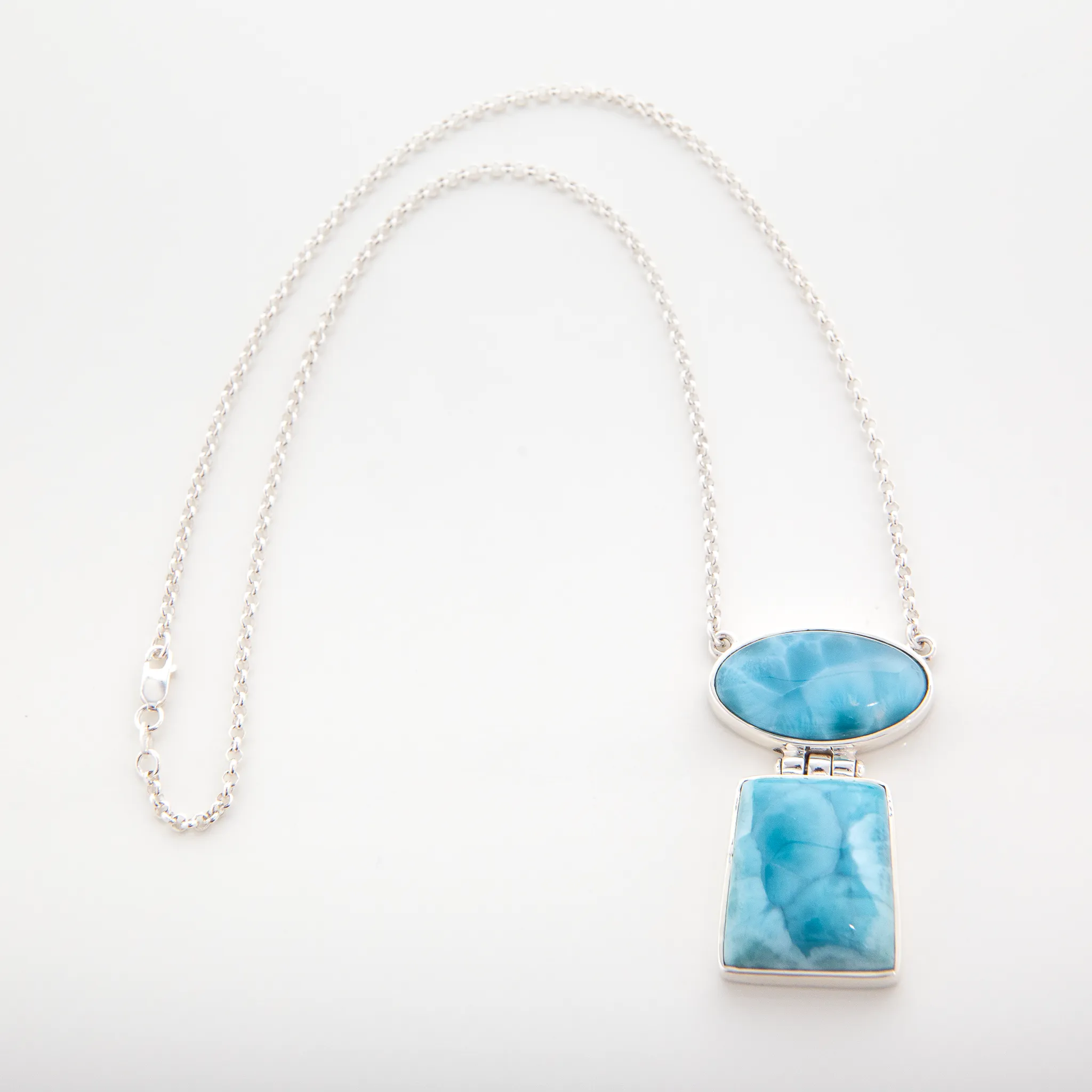 Larimar Necklace Clara