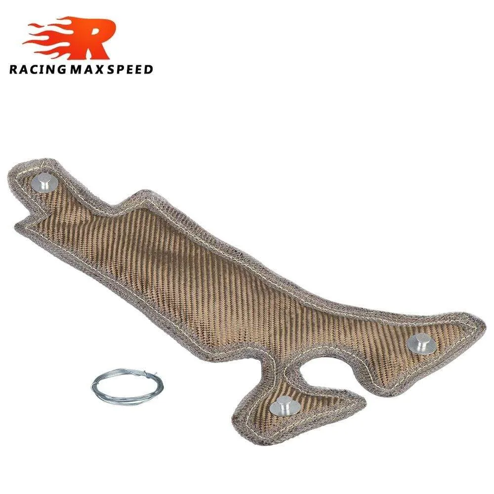 Lava Titamium Turbo Blanket Heat Shield Wrap For 2016  Honda Civic 1.5T Stainless Steel Mesh