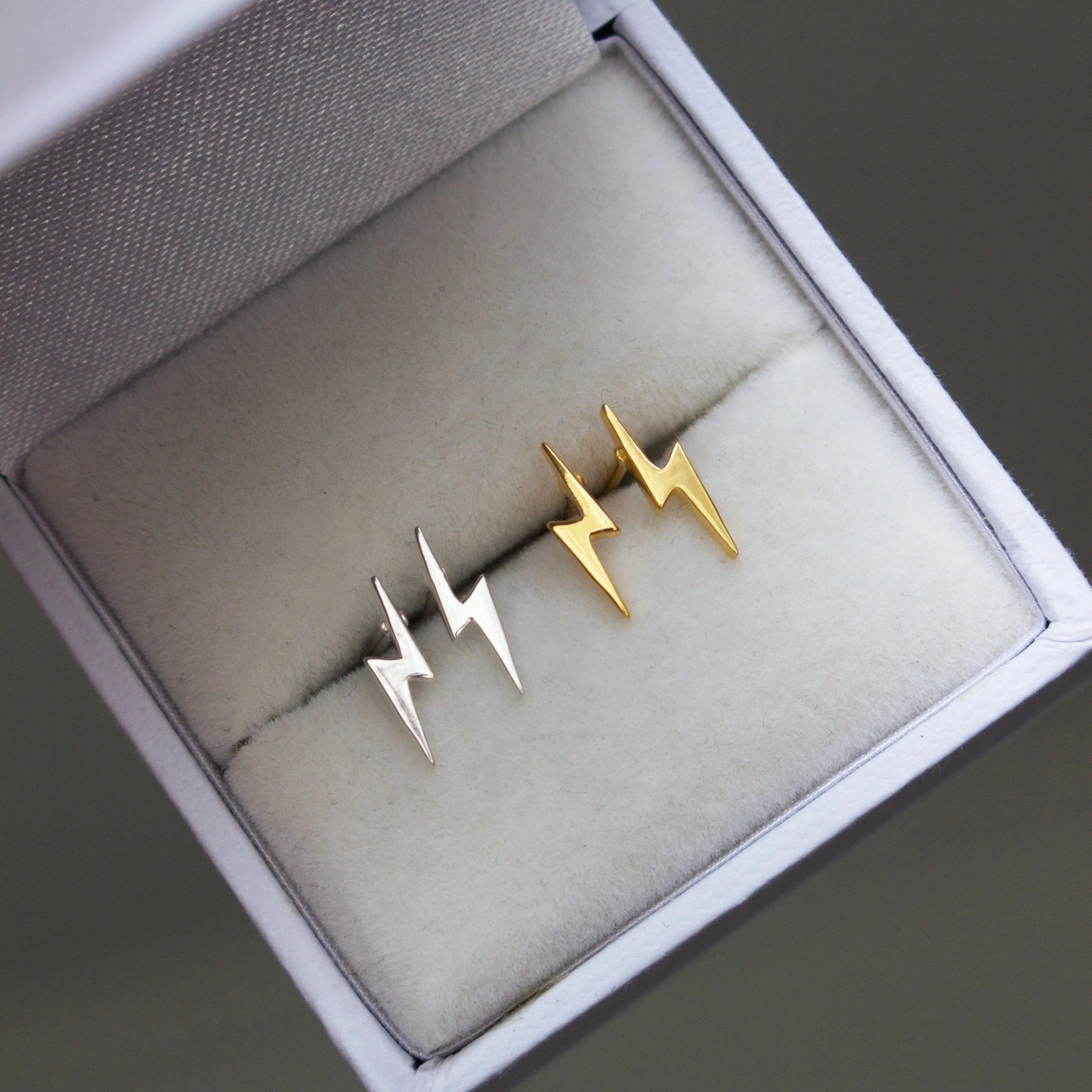 Lightning Bolt Studs