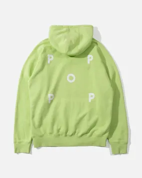 Logo Hooded Sweat - Jade Lime