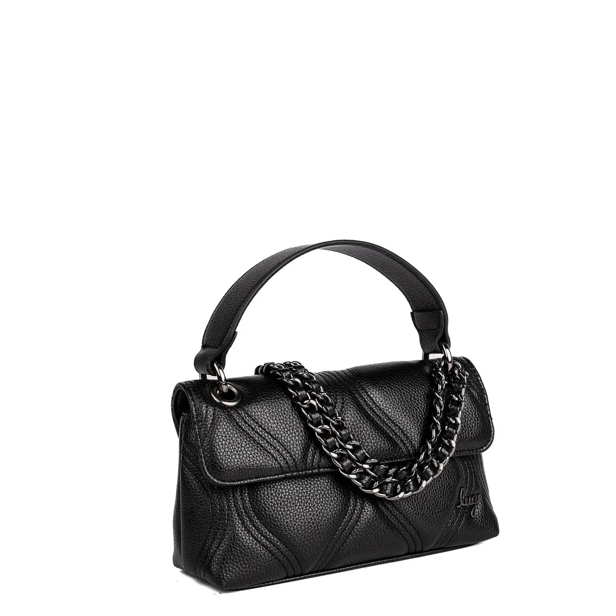 LUG Cadence Mini Classic VL Crossbody Bag in Black