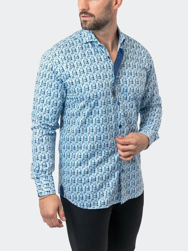 Maceoo Stretch Shirt | Einstein StretchStarTile 29 White