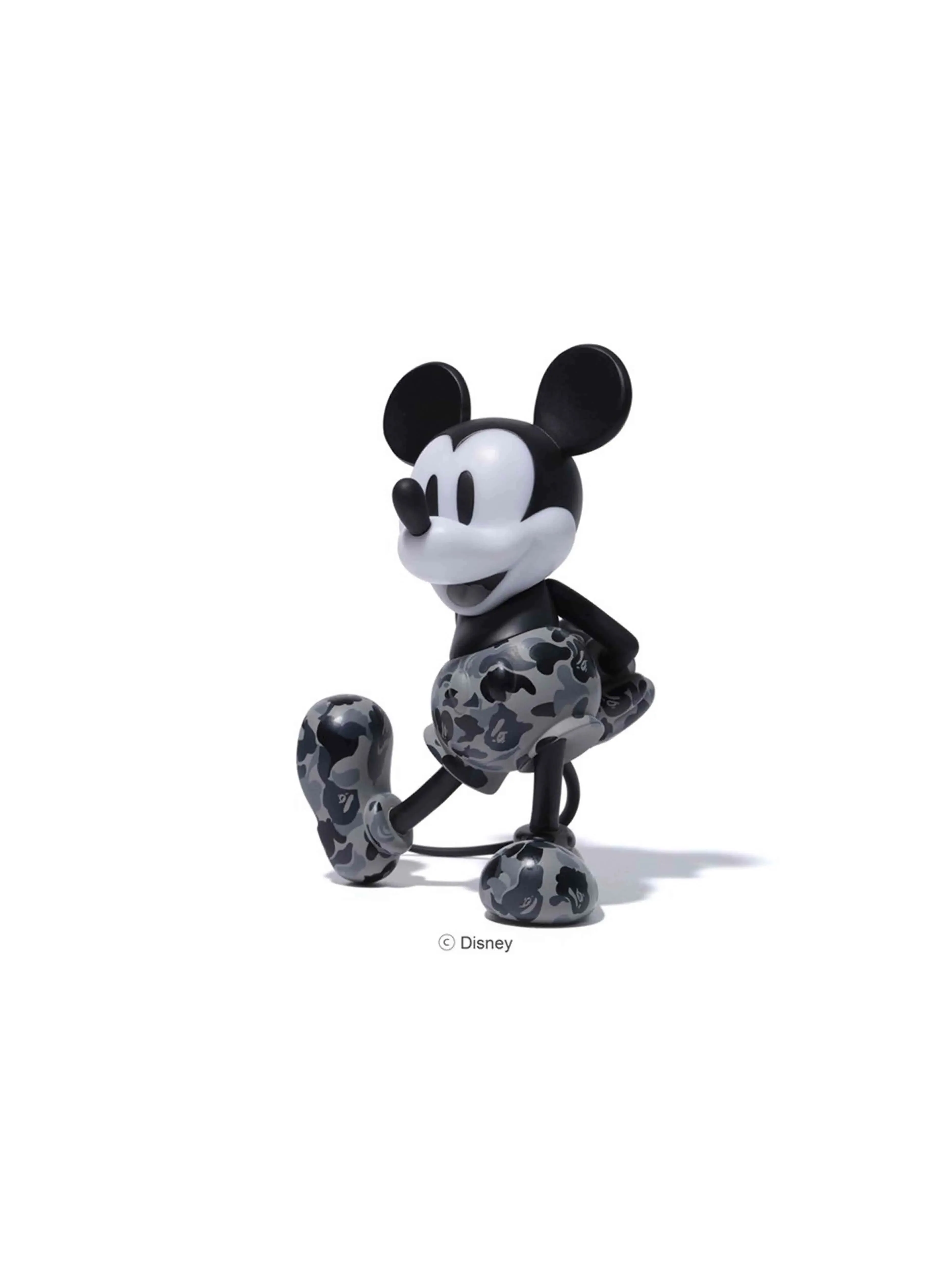 Medicom Toy x A Bathing Ape VCD Mickey Mouse (Black)