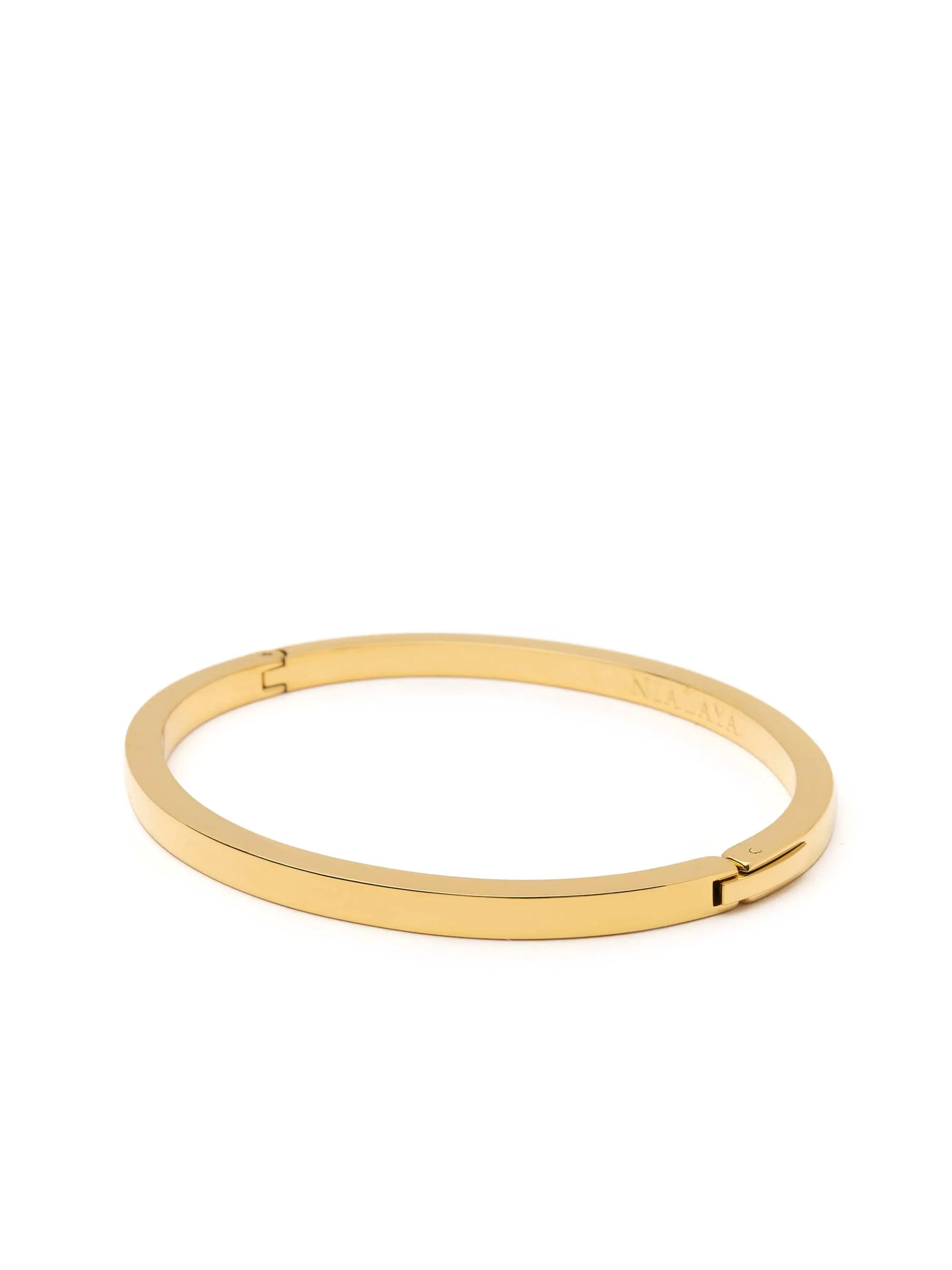 Men's Gold Simplicity Bangle