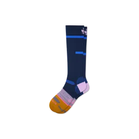 Men's Zero-Cushion Merino Wool Blend Ski & Snowboard Socks